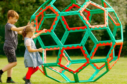 XL Polydron Buckyball - 32-Piece Giant STEM Construction Set