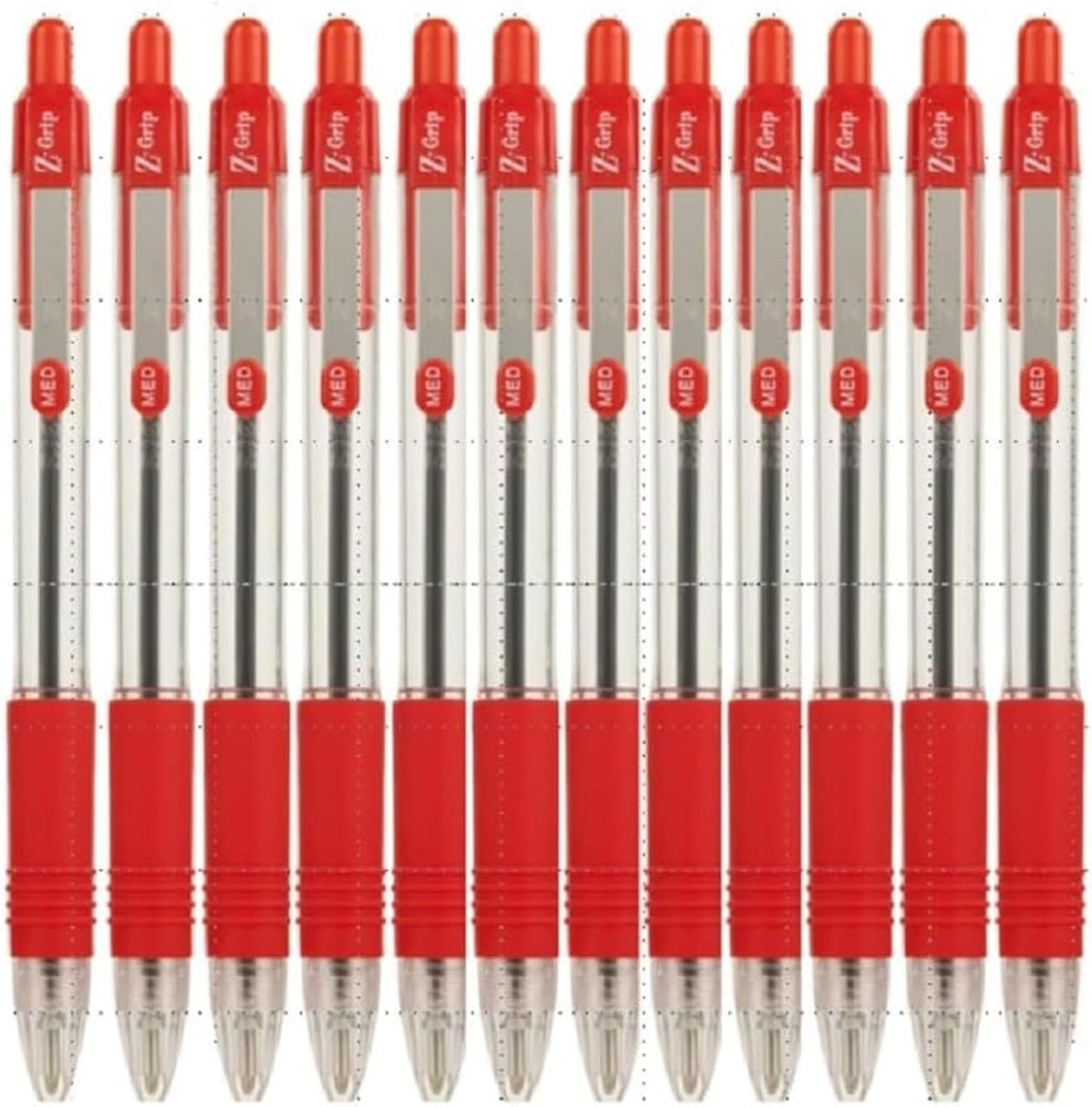 Zebra Pen Z-Grip Retractable Ballpoint Pen - Pack of 12