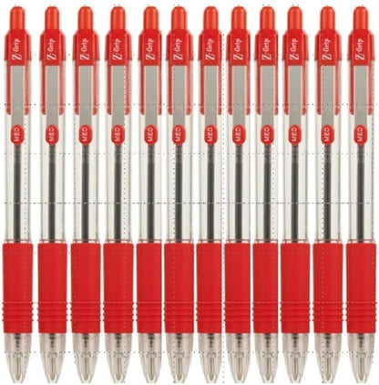Zebra Pen Z-Grip Retractable Ballpoint Pen - Pack of 12