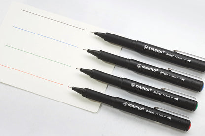 STABILO dr!ver Premium Fineliner Pen 0.4mm/0.8mm