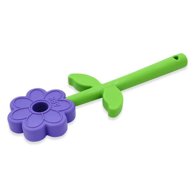 ARK's Flower Wand Chewy - Handheld Sensory Chew Tool for Children