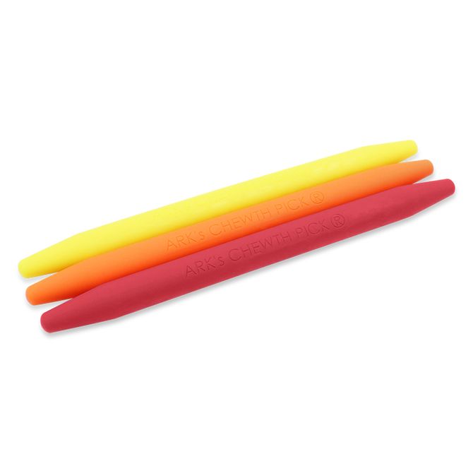 ARK's Chewth Pick Smooth Chewable Toothpicks (3 Pack) - Discreet Sensory Chew for Teens & Adults