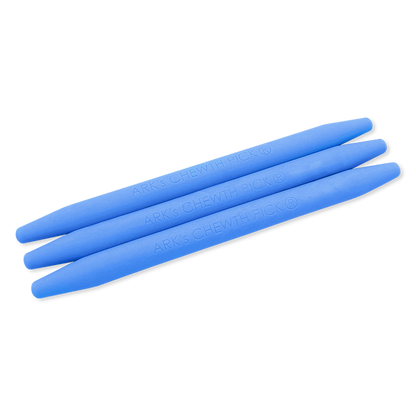 ARK's Chewth Pick Smooth Chewable Toothpicks (3 Pack) - Discreet Sensory Chew for Teens & Adults