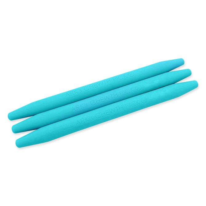 ARK's Chewth Pick Smooth Chewable Toothpicks (3 Pack) - Discreet Sensory Chew for Teens & Adults