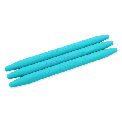 ARK's Chewth Pick Smooth Chewable Toothpicks (3 Pack) - Discreet Sensory Chew for Teens & Adults