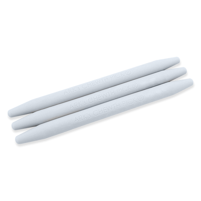 ARK's Chewth Pick Smooth Chewable Toothpicks (3 Pack) - Discreet Sensory Chew for Teens & Adults