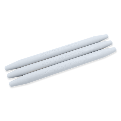 ARK's Chewth Pick Smooth Chewable Toothpicks (3 Pack) - Discreet Sensory Chew for Teens & Adults