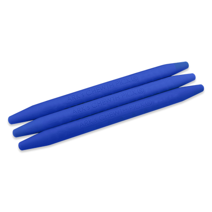 ARK's Chewth Pick Smooth Chewable Toothpicks (3 Pack) - Discreet Sensory Chew for Teens & Adults