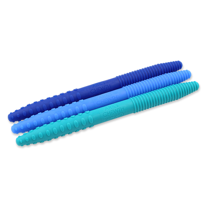 ARK's Chewth Pick Textured Chewable Toothpicks (3 Pack) - Discreet Sensory Chew for Teens & Adults