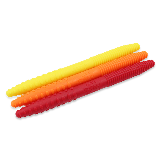 ARK's Chewth Pick Textured Chewable Toothpicks (3 Pack) - Discreet Sensory Chew for Teens & Adults