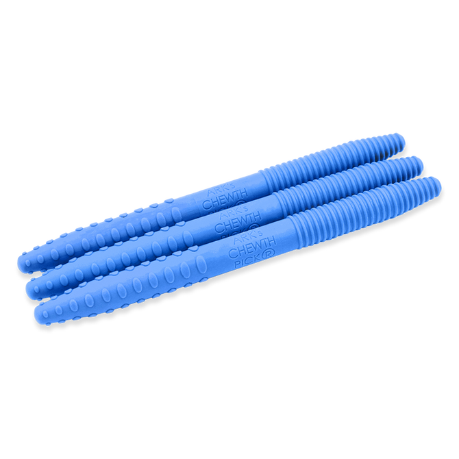 ARK's Chewth Pick Textured Chewable Toothpicks (3 Pack) - Discreet Sensory Chew for Teens & Adults