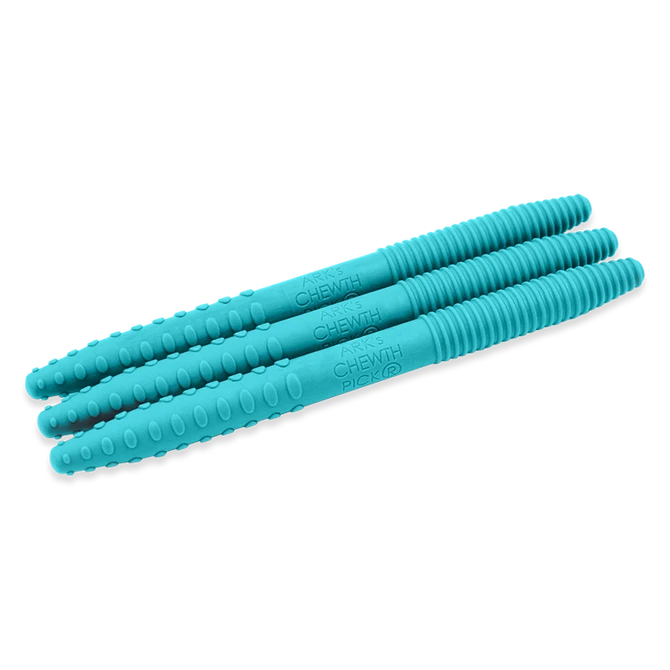 ARK's Chewth Pick Textured Chewable Toothpicks (3 Pack) - Discreet Sensory Chew for Teens & Adults
