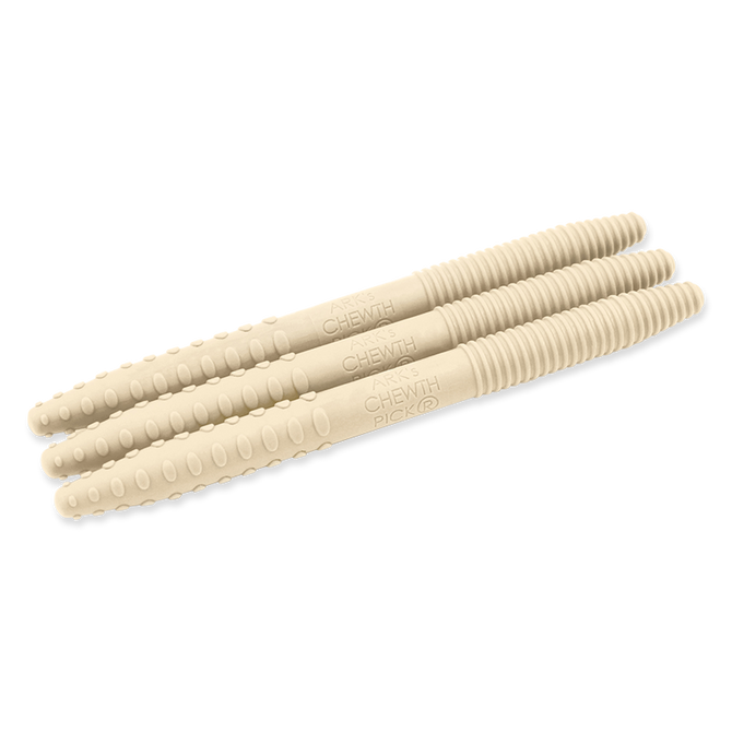 ARK's Chewth Pick Textured Chewable Toothpicks (3 Pack) - Discreet Sensory Chew for Teens & Adults