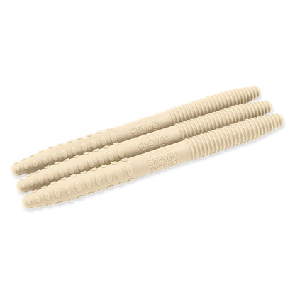 ARK's Chewth Pick Textured Chewable Toothpicks (3 Pack) - Discreet Sensory Chew for Teens & Adults