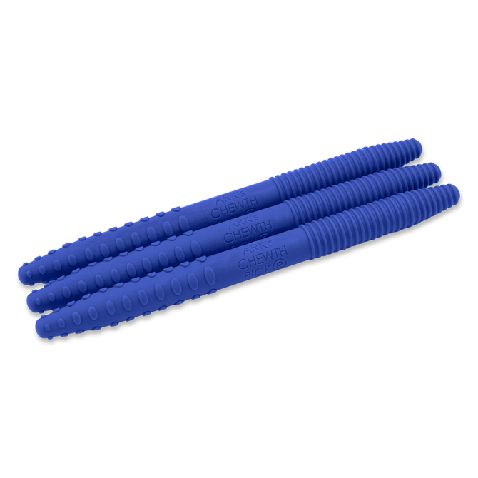 ARK's Chewth Pick Textured Chewable Toothpicks (3 Pack) - Discreet Sensory Chew for Teens & Adults
