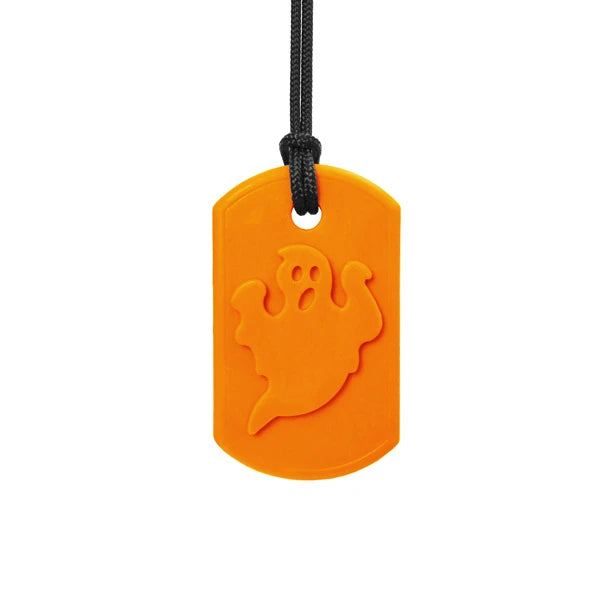 ARK BOO Chew Ghost Necklace - Chewable Pendant for Oral Motor Needs