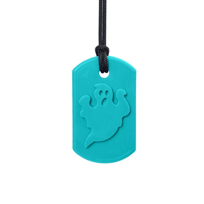 ARK BOO Chew Ghost Necklace - Chewable Pendant for Oral Motor Needs