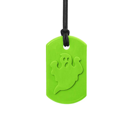 ARK BOO Chew Ghost Necklace - Chewable Pendant for Oral Motor Needs