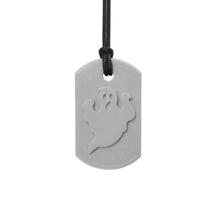 ARK BOO Chew Ghost Necklace - Chewable Pendant for Oral Motor Needs
