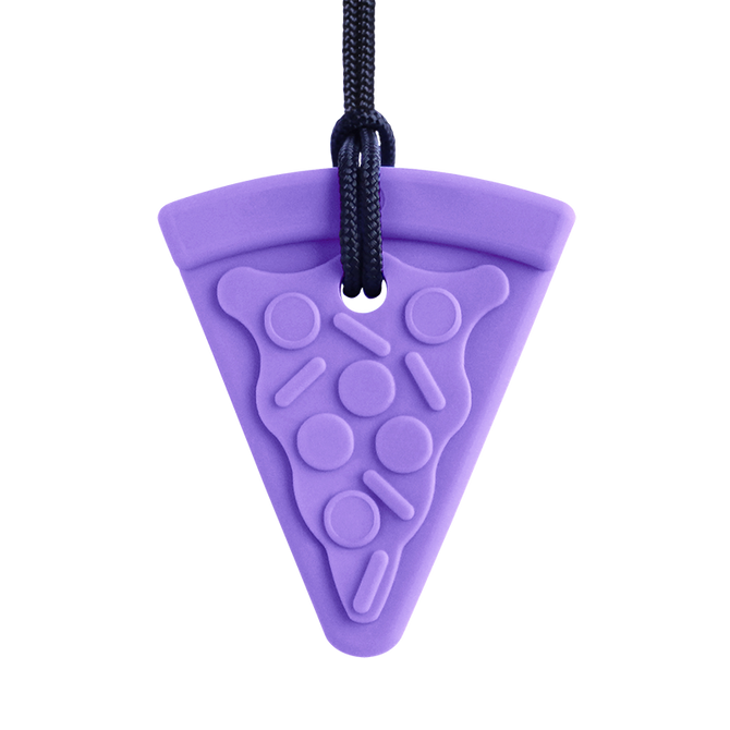 ARK's Pizza Textured Chew Necklace - Sensory Chewelry for Kids & Teens
