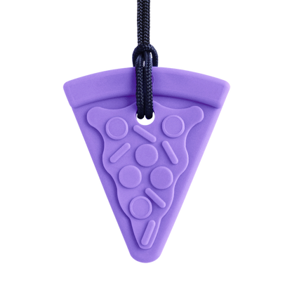 ARK's Pizza Textured Chew Necklace - Sensory Chewelry for Kids & Teens