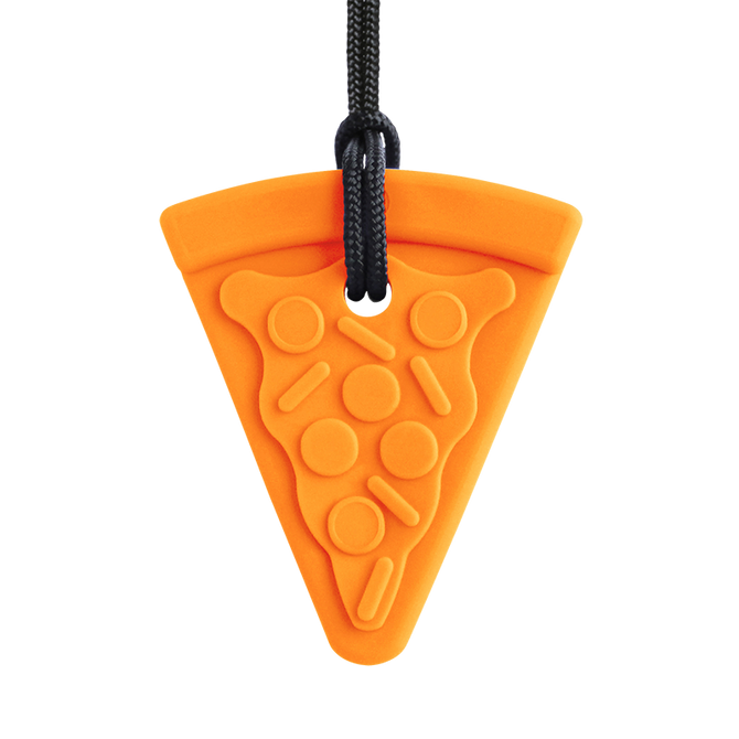ARK's Pizza Textured Chew Necklace - Sensory Chewelry for Kids & Teens