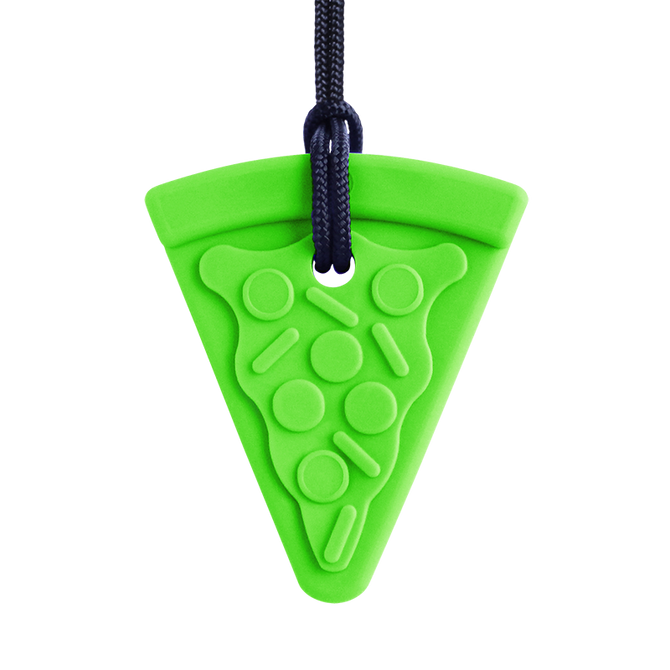 ARK's Pizza Textured Chew Necklace - Sensory Chewelry for Kids & Teens