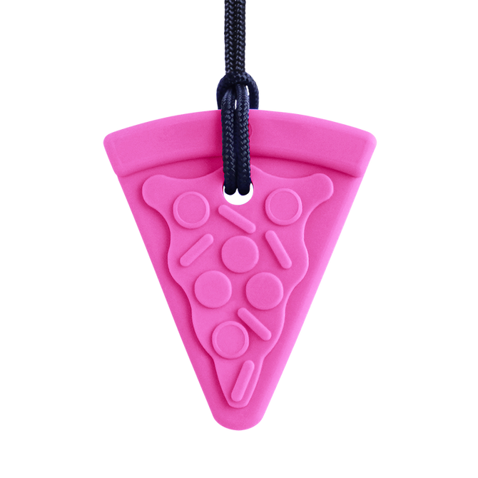 ARK's Pizza Textured Chew Necklace - Sensory Chewelry for Kids & Teens