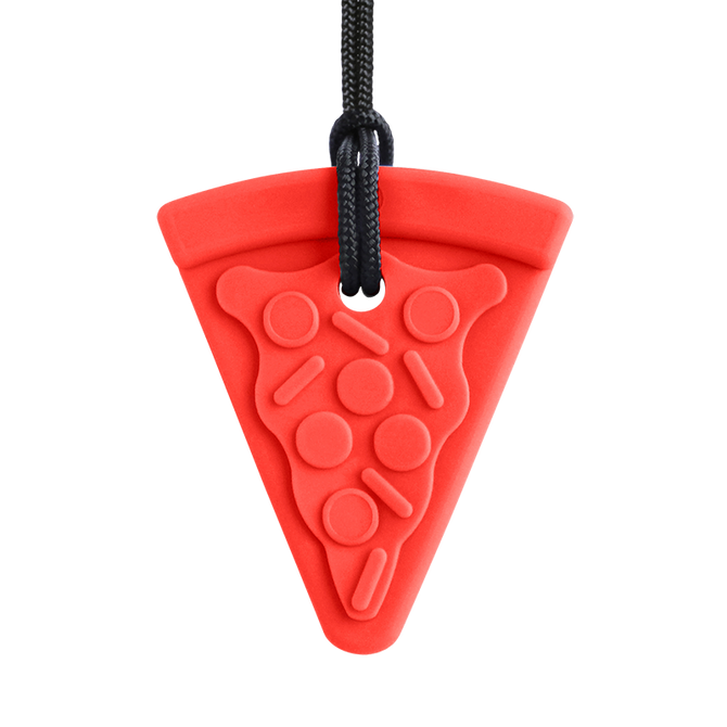 ARK's Pizza Textured Chew Necklace - Sensory Chewelry for Kids & Teens