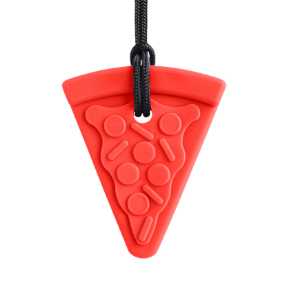 ARK's Pizza Textured Chew Necklace - Sensory Chewelry for Kids & Teens