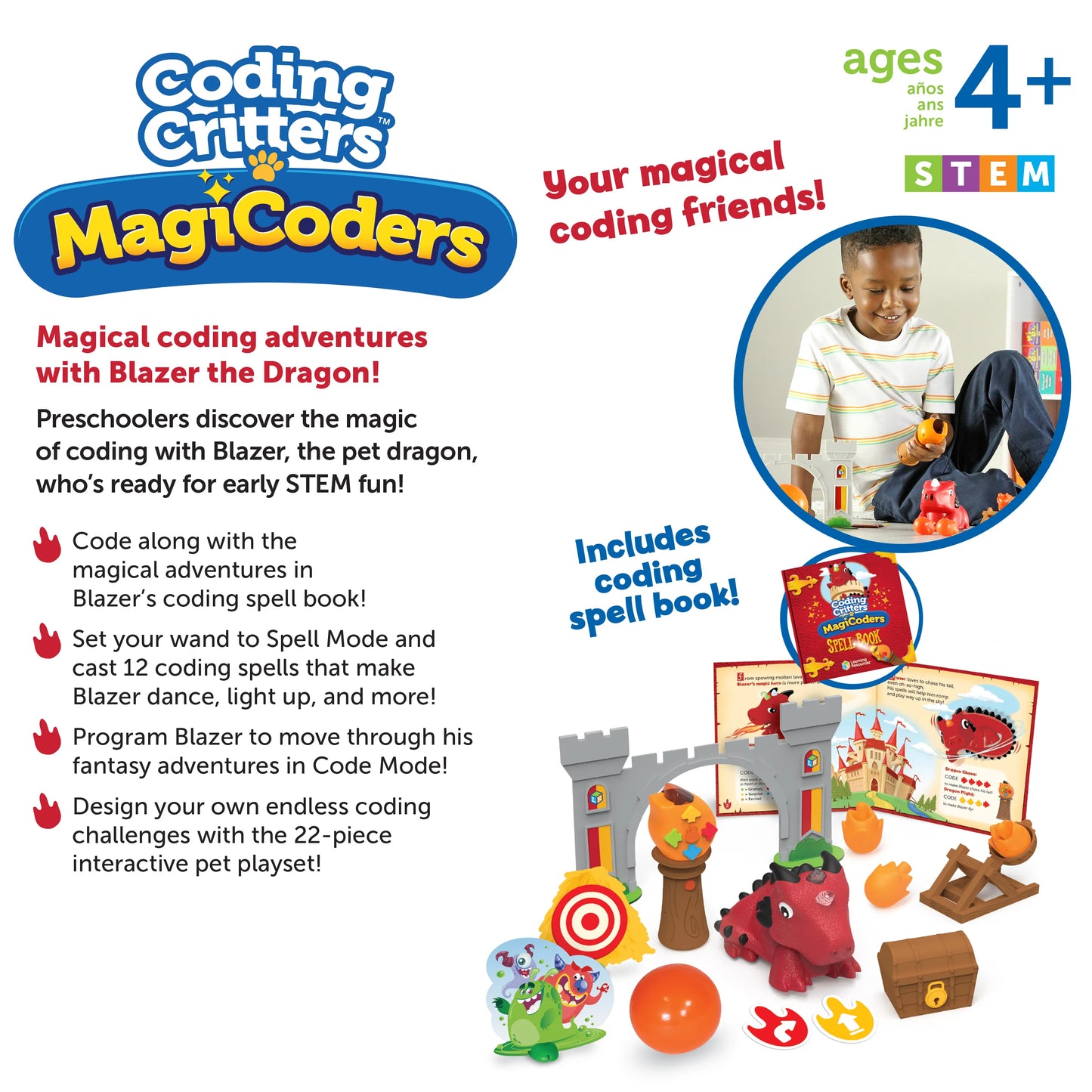 Coding Critters® MagiCoders: Blazer the Dragon