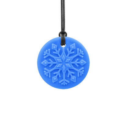 ARK Blizzard Bite Snowflake Chewelry - Textured Chew Necklace