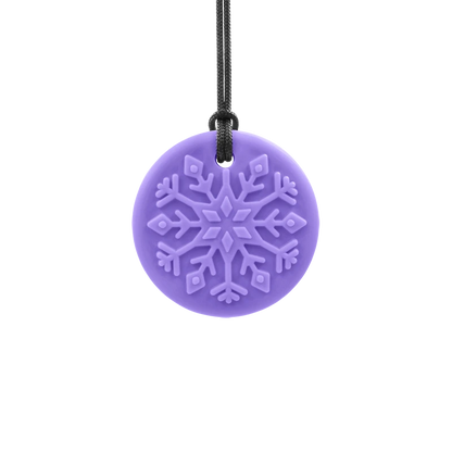 ARK Blizzard Bite Snowflake Chewelry - Textured Chew Necklace