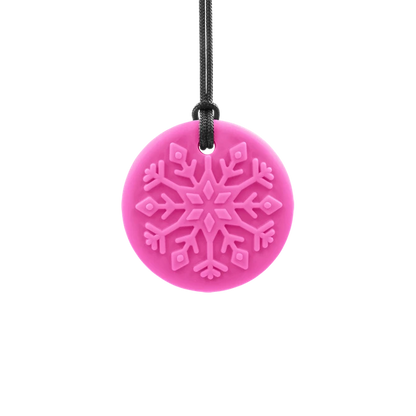 ARK Blizzard Bite Snowflake Chewelry - Textured Chew Necklace