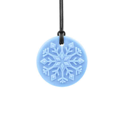 ARK Blizzard Bite Snowflake Chewelry - Textured Chew Necklace