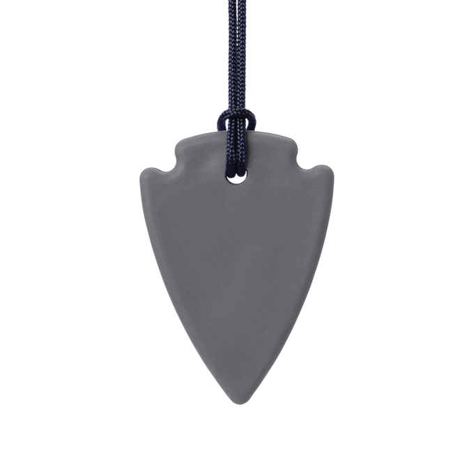 ARK's Arrowhead Chew Necklace - Thin & Discreet Sensory Chewelry by ARK Therapeutic