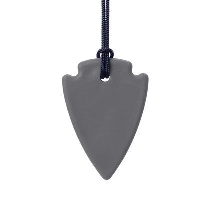 ARK's Arrowhead Chew Necklace - Thin & Discreet Sensory Chewelry by ARK Therapeutic