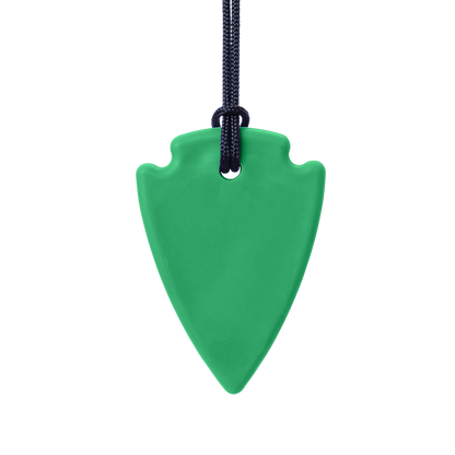ARK's Arrowhead Chew Necklace - Thin & Discreet Sensory Chewelry by ARK Therapeutic