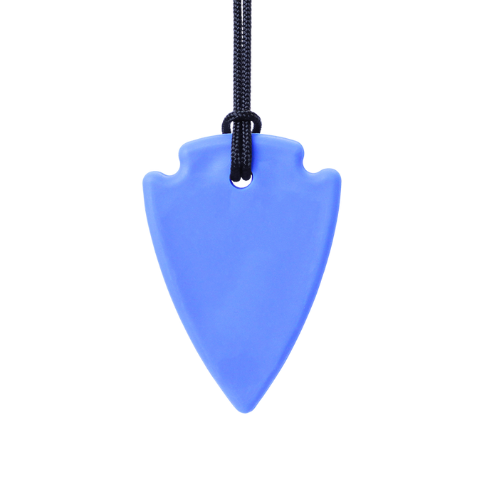 ARK's Arrowhead Chew Necklace - Thin & Discreet Sensory Chewelry by ARK Therapeutic