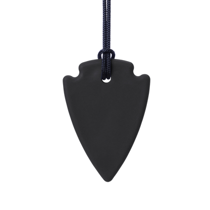 ARK's Arrowhead Chew Necklace - Thin & Discreet Sensory Chewelry by ARK Therapeutic