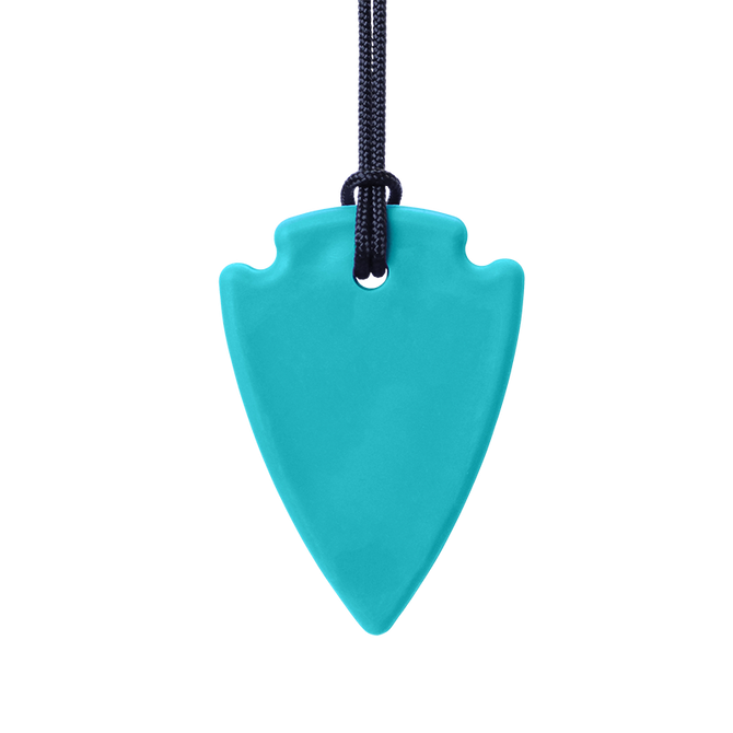 ARK's Arrowhead Chew Necklace - Thin & Discreet Sensory Chewelry by ARK Therapeutic