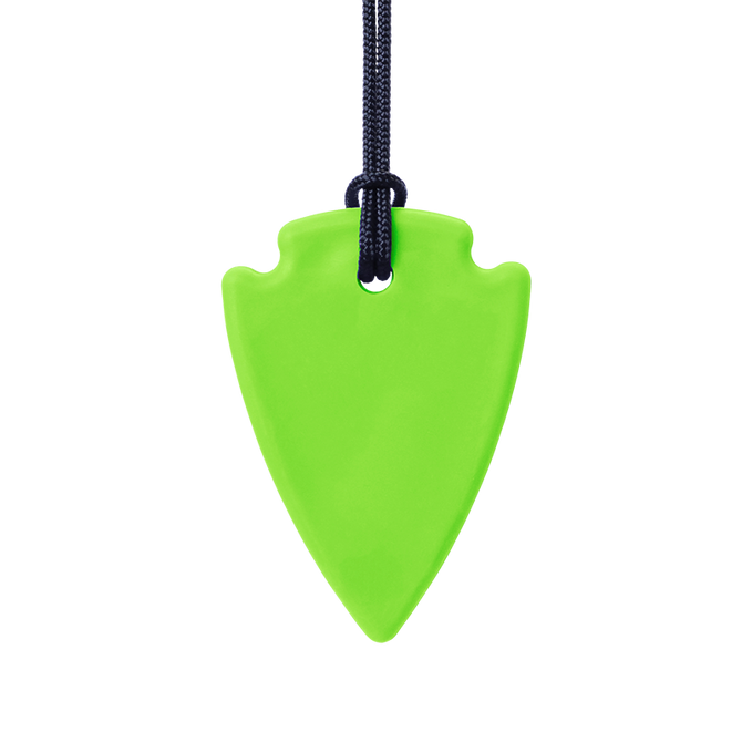 ARK's Arrowhead Chew Necklace - Thin & Discreet Sensory Chewelry by ARK Therapeutic