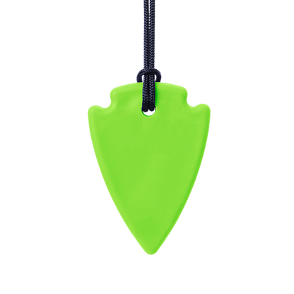 ARK's Arrowhead Chew Necklace - Thin & Discreet Sensory Chewelry by ARK Therapeutic