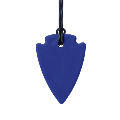 ARK's Arrowhead Chew Necklace - Thin & Discreet Sensory Chewelry by ARK Therapeutic