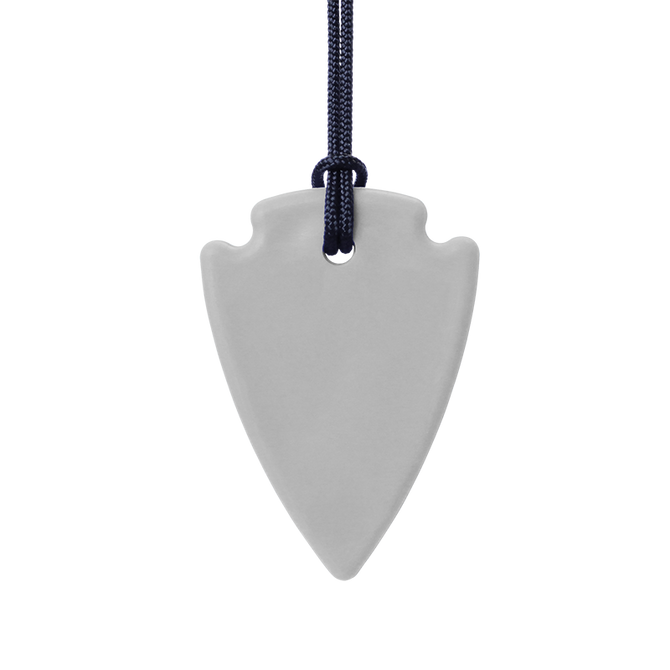 ARK's Arrowhead Chew Necklace - Thin & Discreet Sensory Chewelry by ARK Therapeutic