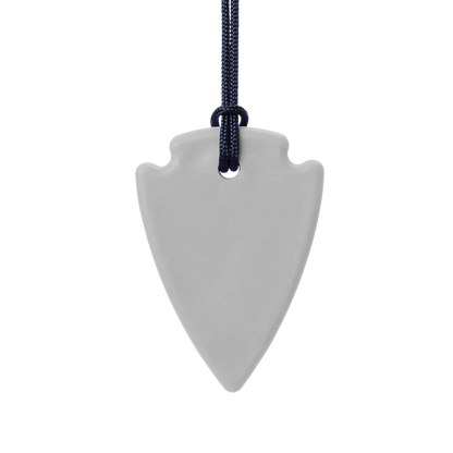 ARK's Arrowhead Chew Necklace - Thin & Discreet Sensory Chewelry by ARK Therapeutic