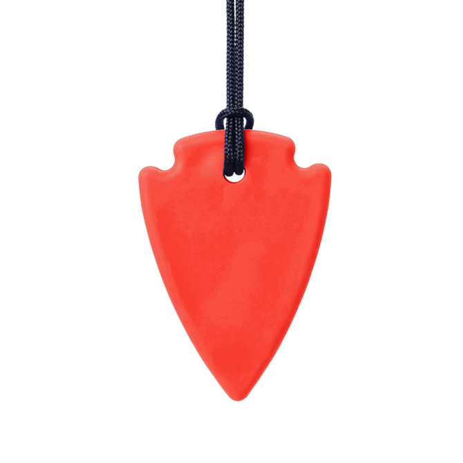 ARK's Arrowhead Chew Necklace - Thin & Discreet Sensory Chewelry by ARK Therapeutic