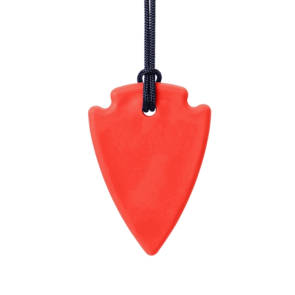 ARK's Arrowhead Chew Necklace - Thin & Discreet Sensory Chewelry by ARK Therapeutic