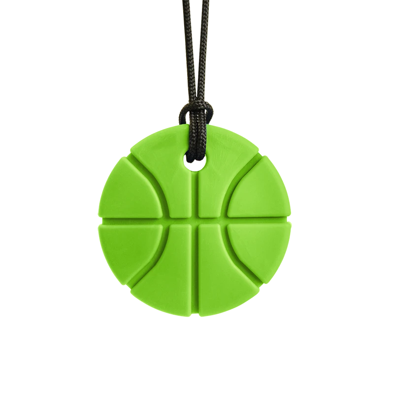 ARK Basketball Chew Necklace - Chewable Pendant for Oral Motor Needs