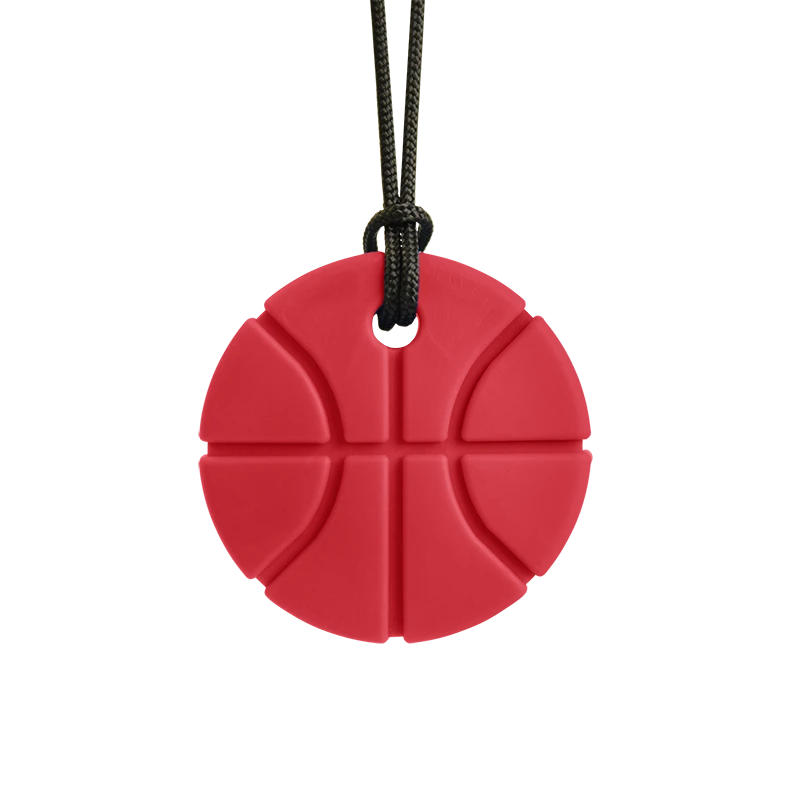 ARK Basketball Chew Necklace - Chewable Pendant for Oral Motor Needs